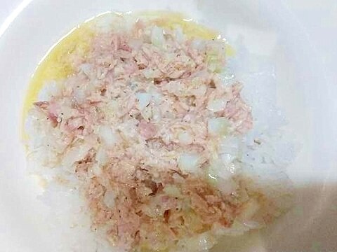 ツナ缶サラダ丼/わさび白だしマヨ